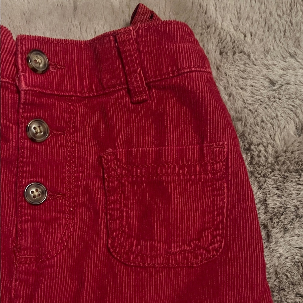 Carter's Red Corduroy Skirt - Picture 5 of 5